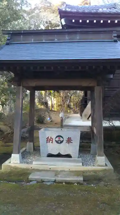 鱗勝院の手水舎