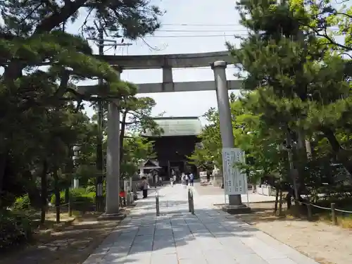 白山神社の鳥居