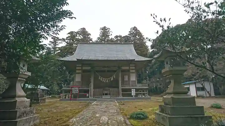 高田神社の本殿・本堂