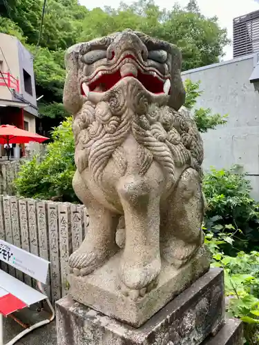 徳島眉山天神社の狛犬