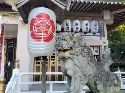 公智神社の狛犬
