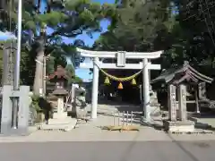 都波岐奈加等神社の鳥居