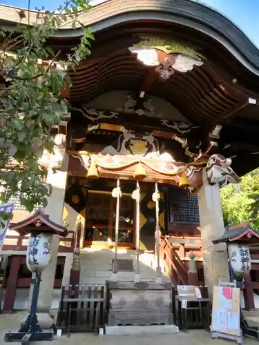諏訪神社の本殿・本堂