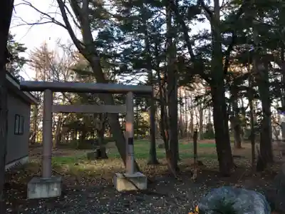 栗沢神社の鳥居