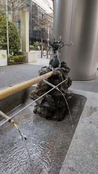 虎ノ門金刀比羅宮の手水舎