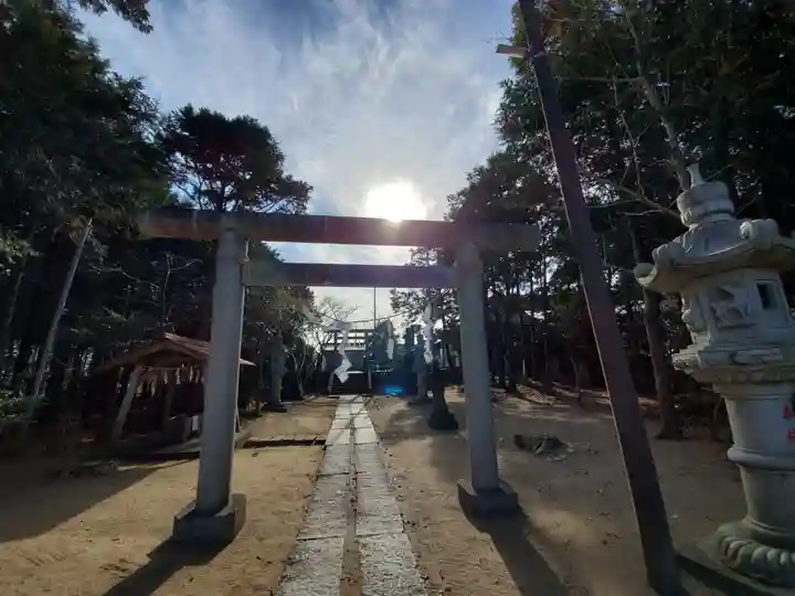 椿ノ海 水神社の鳥居