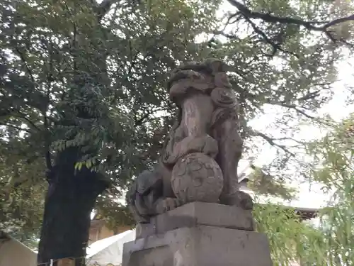 太子堂八幡神社の狛犬