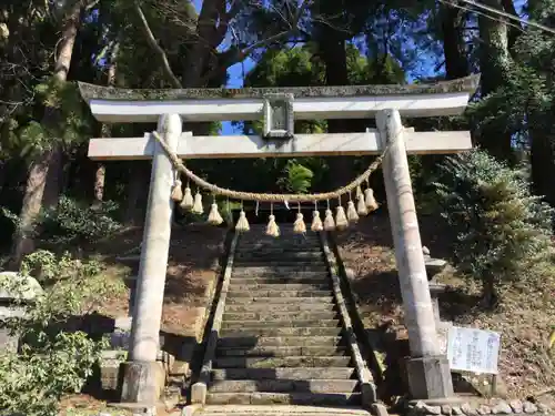 二嶽神社の鳥居