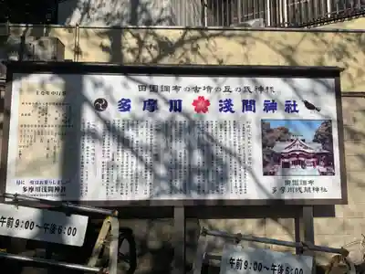 多摩川浅間神社の歴史