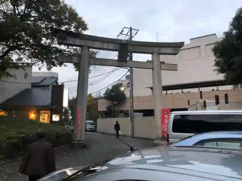 七社神社の鳥居