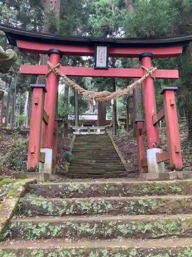 大宮温泉神社の鳥居