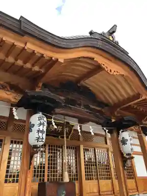 武井神社の本殿・本堂