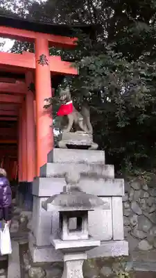 伏見稲荷大社の狛犬
