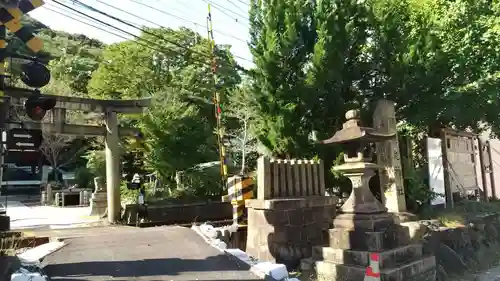 關蝉丸神社下社の鳥居