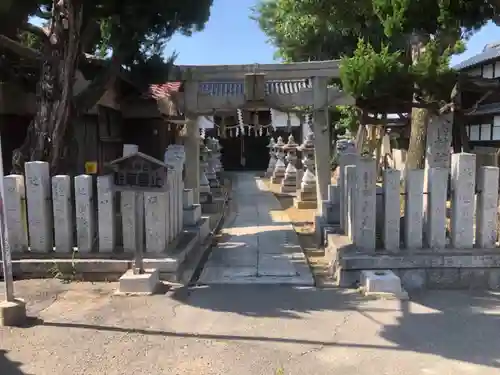 波多神社の鳥居