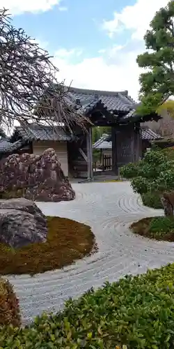 正法寺の庭園