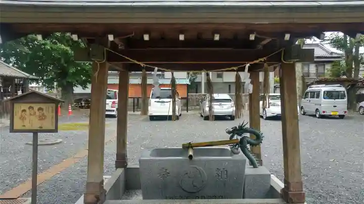 徳守神社の手水舎