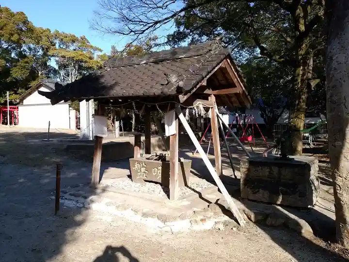 八幡神社(岩滑八幡社)の手水舎