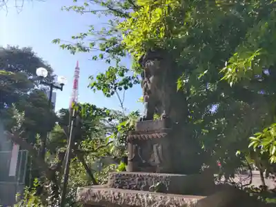 芝東照宮の狛犬