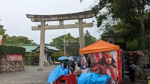 豊國神社の鳥居