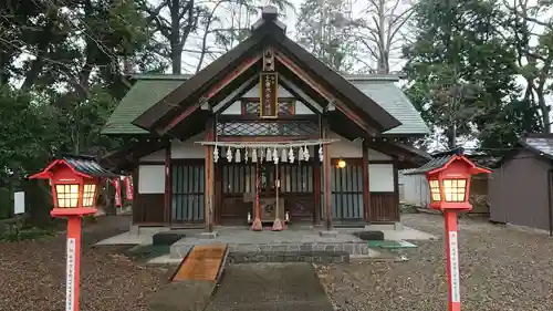 上青木氷川神社の本殿