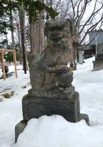 旭川神社の狛犬