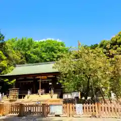 上地八幡宮の本殿