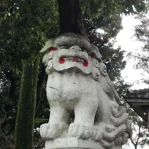 葛西神社の狛犬