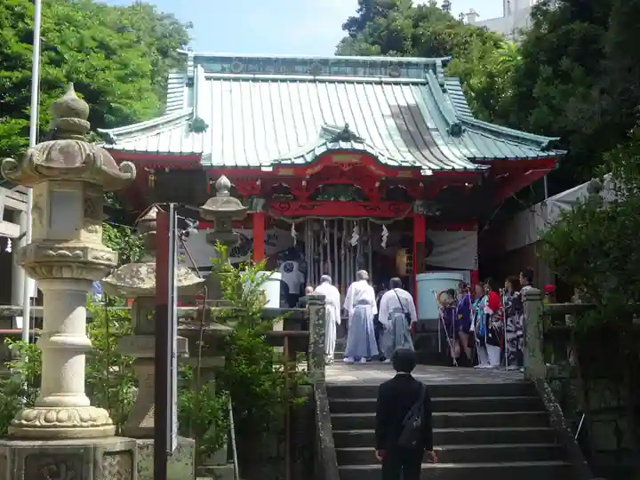 海南神社の本殿・本堂