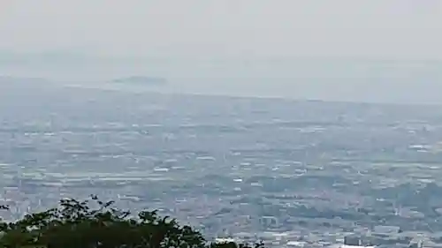 大山阿夫利神社の景色