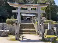 熊野神社(久米神社下の宮)の鳥居
