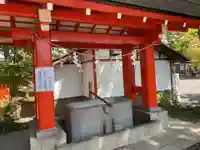 生島足島神社の手水舎