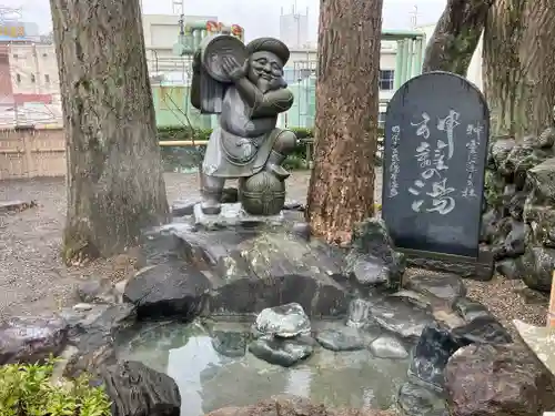 温泉神社〜いわき湯本温泉〜の手水