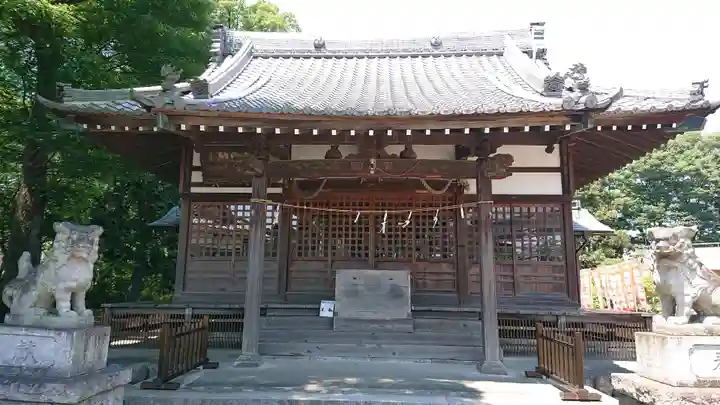 赤城久伊豆神社の本殿・本堂