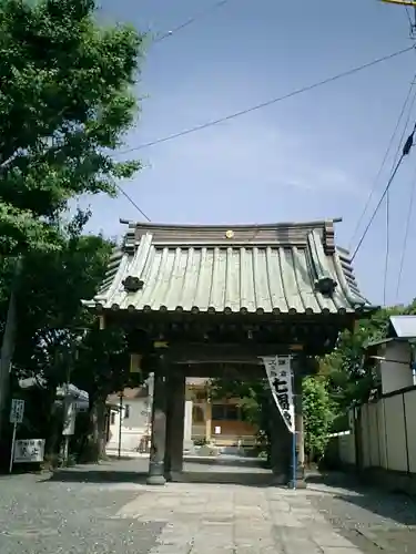 妙隆寺の山門