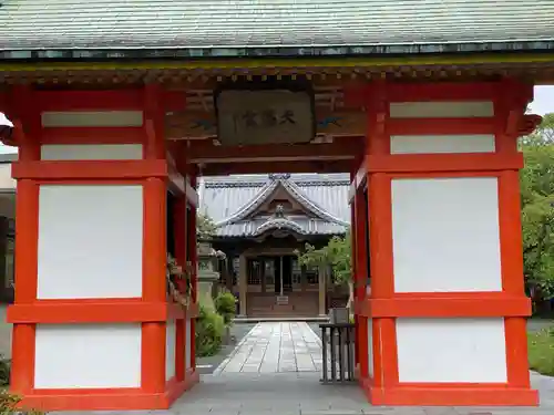 青木天満宮の山門