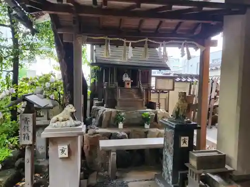 洲嵜神社の末社・摂社