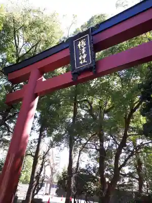 根津神社の鳥居