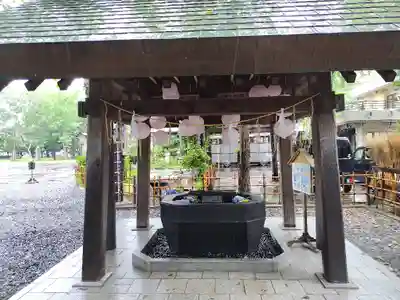 新琴似神社の手水舎
