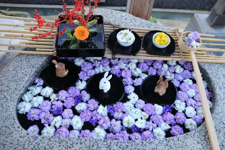 阿邪訶根神社の手水舎