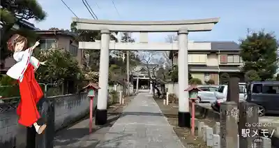 半田稲荷神社の鳥居