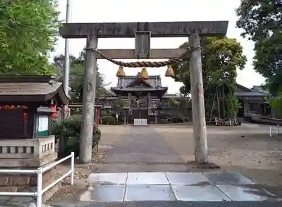 村國真墨田神社の鳥居