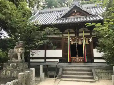 丹比神社の本殿・本堂