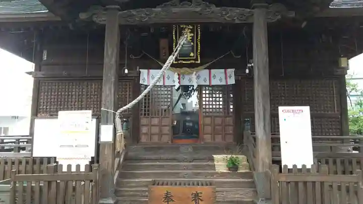 阿邪訶根神社の本殿・本堂