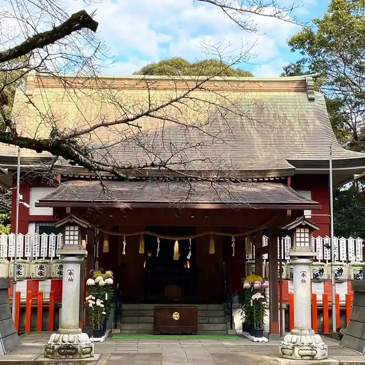 息栖神社の本殿・本堂
