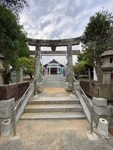 摩利支神社の鳥居