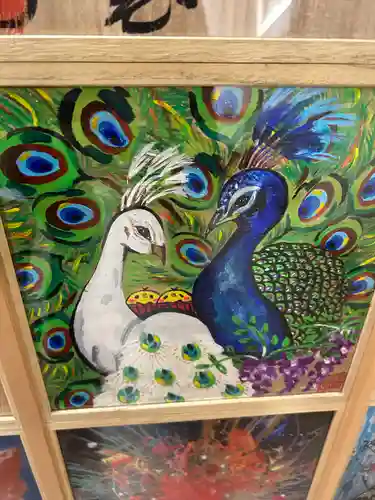 於菊稲荷神社の芸術