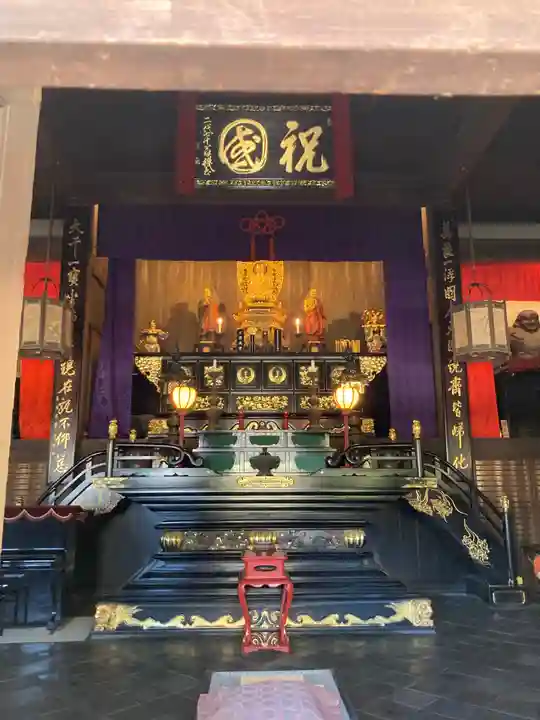 瑞聖寺の本殿・本堂
