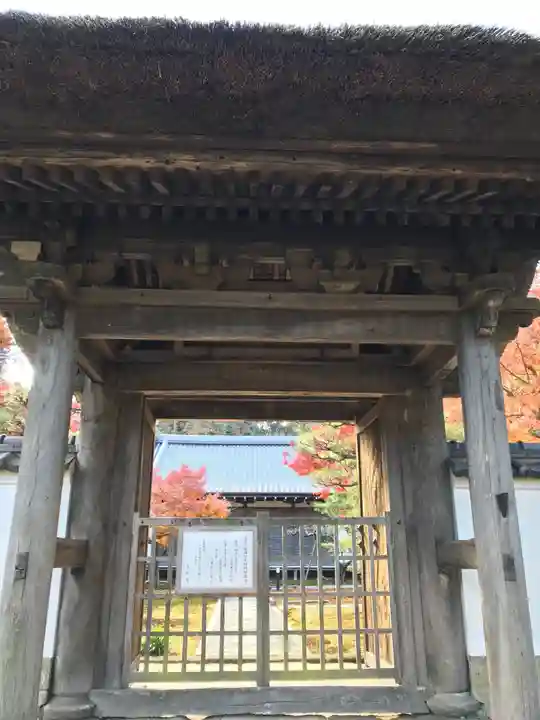 長壽寺(長寿寺)の山門・神門