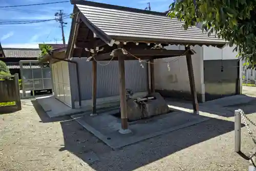 村國真墨田神社の手水